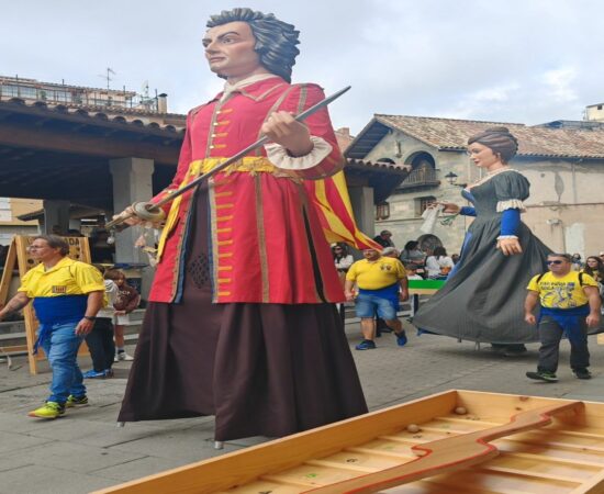 Cercavila amb els gegants de Sant Hilari